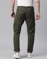 Shop Men's Olive Green Slim Fit Cargo Pants-Design
