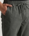 Shop Men's Olive Green Slim Fit Everyday Joggers