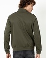 Shop Men's Olive Green Slim Fit Jacket-Design