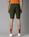 Shop Men's Olive Green Woven Slim Fit Shorts-Design