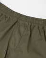 Shop Men's Olive Over Dyed Cargo Jogger Pants