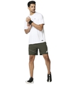 Shop Men's Olive Printed Casual Shorts