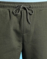 Shop Men's Olive Slim Fit Cotton Shorts