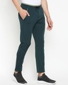 Shop Men's Olive Solid Regular Fit Track Pants-Design
