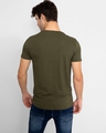 Shop Men's Olive Green The Weekend Graphic Printed T-shirt-Design