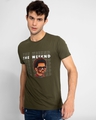 Shop Men's Olive Green The Weekend Graphic Printed T-shirt-Full