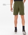 Shop Men's Olive Utility Shorts-Design