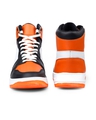 Shop Men's Orange & Black Color Block Sneakers