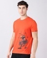 Shop Men's Orange Anime Itachi Uchiha Naruto Graphic Printed T-shirt-Full