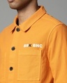 Shop Men's Orange Typography Jacket