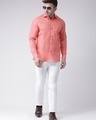 Shop Men's Orange Casual Shirt-Front