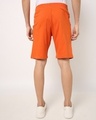 Shop Men's Orange Color Block Shorts-Design