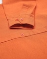 Shop Men's Orange Cotton Shirt