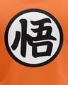 Shop Men's Orange Dragon Ball Z Official Half Sleeve Cotton T-shirt