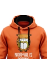 Shop Normal Is Boring   Garfield Official Hoodie-Design