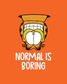 Shop Normal Is Boring   Garfield Official Hoodie-Full