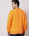 Shop Men's Orange Graphic Printed Sweatshirt-Design