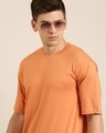 Shop Men's Orange Oversized T-shirt