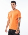 Shop Men's Orange Peace Seeker Graphic Printed T-shirt-Design