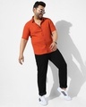 Shop Men's Orange Plus Size Shirt