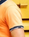 Shop Men's Orange Polo T-shirt