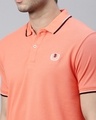 Shop Men's Orange Polo T-shirt