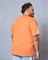 Shop Men's Orange Plus Size T-shirt-Design