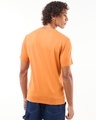 Shop Men's Orange Rengoku Flame Hashira Typography T-shirt-Design