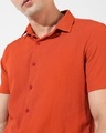 Shop Men's Orange Shirt-Full
