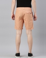 Shop Men's Orange Slim Fit Cotton Shorts-Design