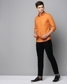 Shop Men's Orange Slim Fit Shirt