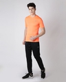 Shop Men's Orange Slim Fit T-shirt
