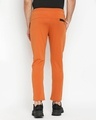 Shop Men's Orange Solid Regular Fit Track Pants-Full