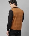 Shop Men's Orange Striped Jacket-Full