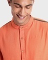 Shop Men's Orange Tape Shirt