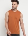 Shop Men's Orange Vest-Front