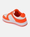 Shop Men's Orange & White Color Block Casual Shoes-Design