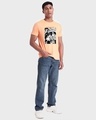 Shop Men's Orange Genjutsu Graphic Printed T-shirt-Design