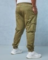 Shop Men's Green Plus Size Cargo Jogger Pants-Design