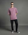 Shop Men's Purple Oversized T-shirt