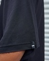 Shop Men's Black Oversized T-shirt