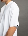 Shop Men's White Oversized T-shirt