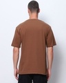 Shop Men's Brown Oversized T-shirt-Design
