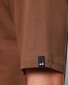 Shop Men's Brown Oversized T-shirt