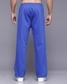 Shop Men's Pageant Blue Typography Relaxed Fit Track Pants-Design