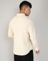 Shop Men's Pale Yellow Textured Relaxed Fit Shirt-Design