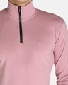 Shop Men's Pastel Pink Slim Fit T-shirt