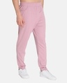 Shop Men's Pastel Pink Track Pants-Design