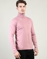 Shop Men's Pastel Pink Slim Fit T-shirt-Design