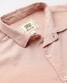 Shop Men's Peach Textured Shirt